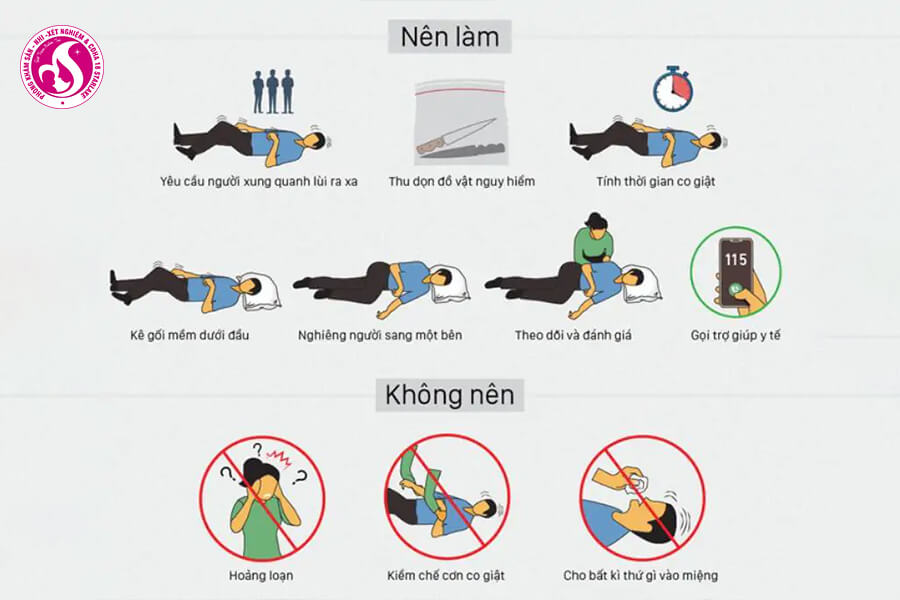 Những điều nên và không nên làm khi trẻ bị sốt co giật