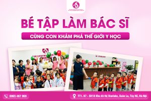 Bé Tập Làm Bác Sĩ - Cùng Con Khám Phá Thế Giới Y Học