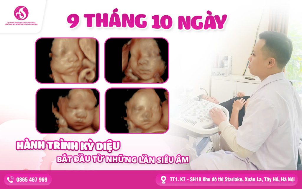 9 Tháng 10 Ngày – Hành Trình Kỳ Diệu Bắt Đầu Từ Những Lần Siêu Âm Thai