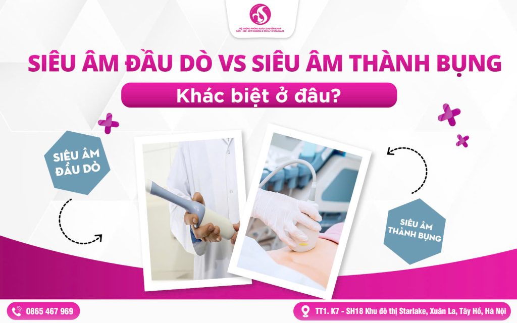 Siêu Âm Đầu Dò Với Siêu Âm Ổ Bụng Khác Biệt Ở Đâu?